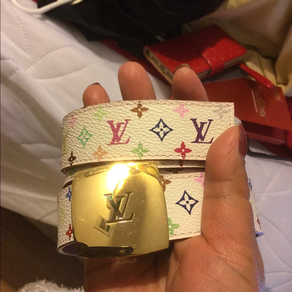 Louis Vuitton Multicolor Belt 100cm”x3cm” =40” - Picture 8 of 8